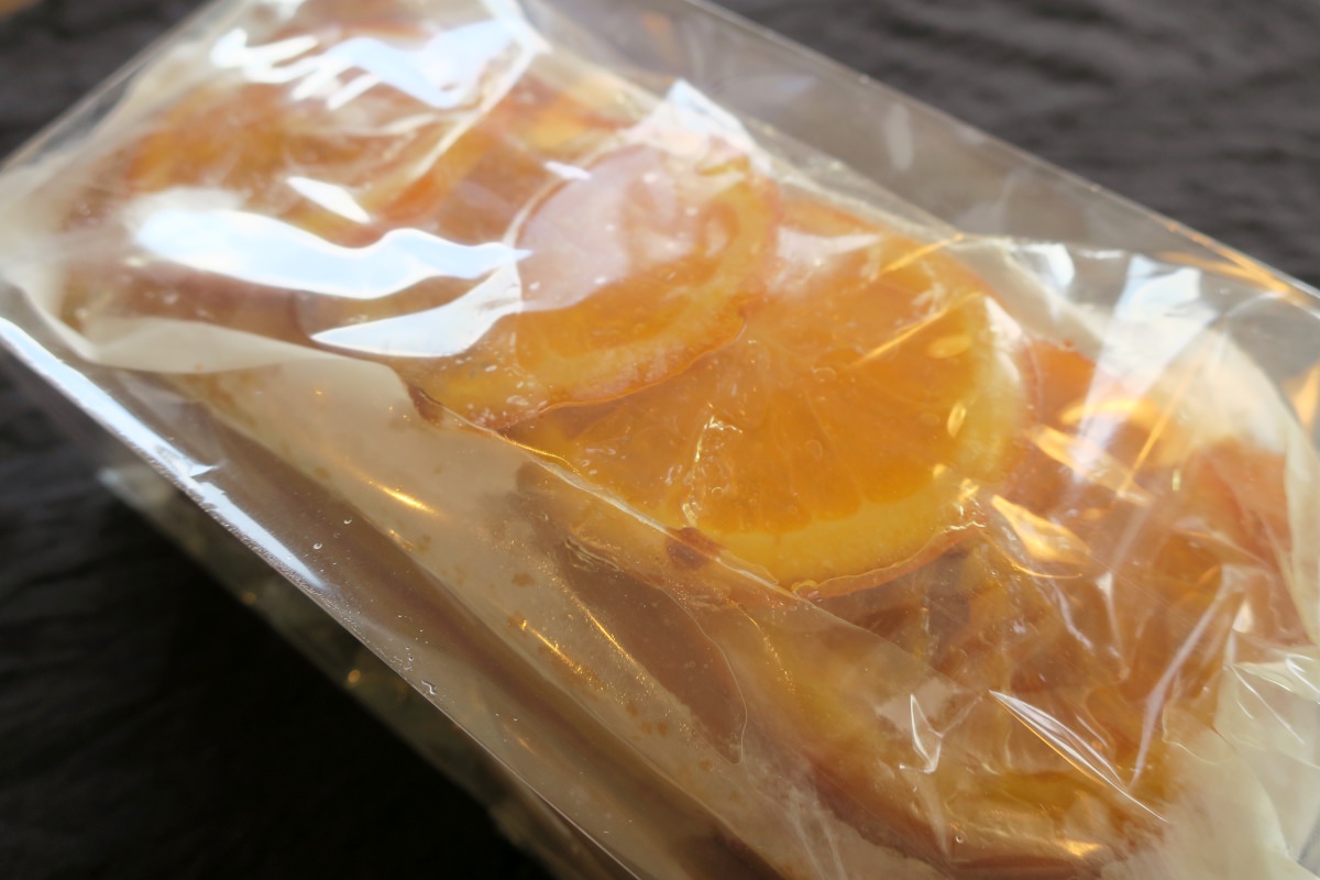 成城石井オレンジケーキの包装