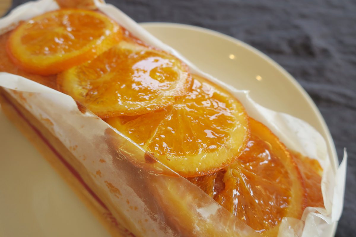 成城石井パウンドケーキのオレンジ味