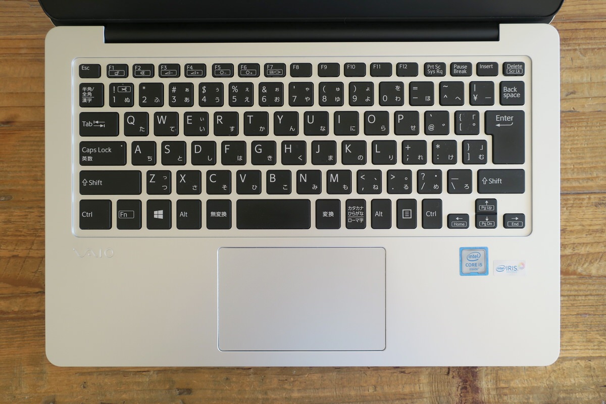 VAIO Z キーボード